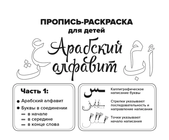 Пропис арабською. Частина 1