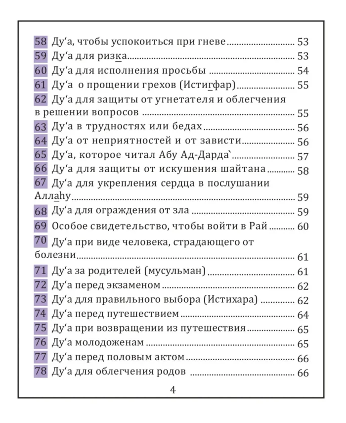 Ду'а та Зікри на кожен день