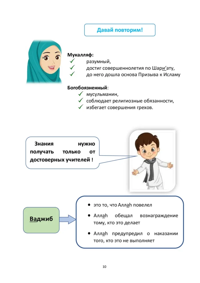 Ісламська етика. 4 клас